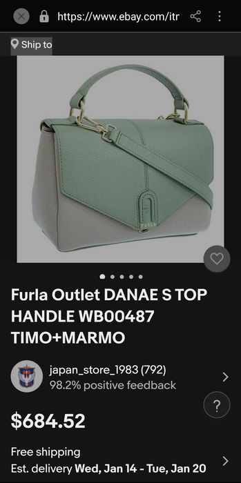 Furla ,оригинална дамска кожена чанта, нова, 25см/18см