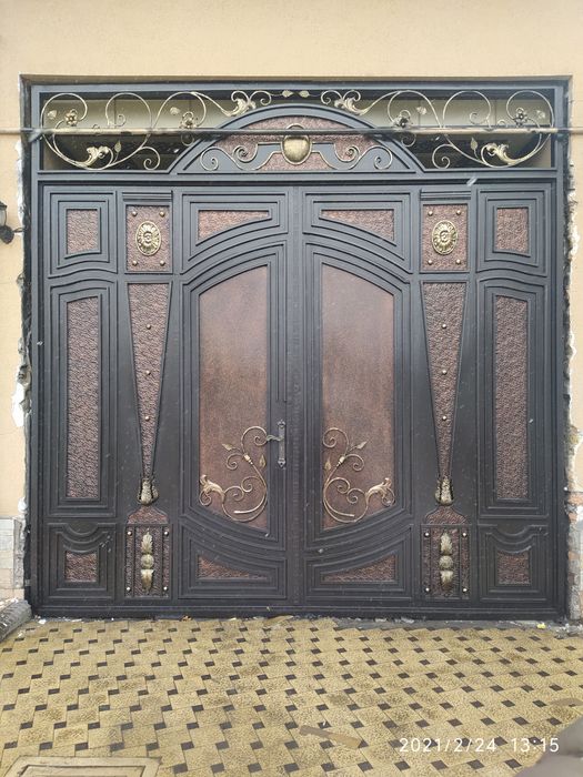 ворота решётка перила оргождения навес лексан naves reshotka darvoza