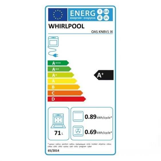 Фурна за вграждане WHIRLPOOL OAS KN8V1 IX