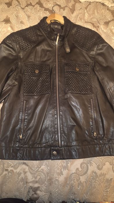 Кожаный куртка размер 50,10 тысячи тенге