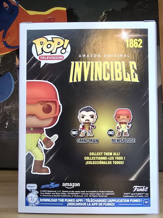 Funko POP! Television: Invincible - Rex Splode #1862