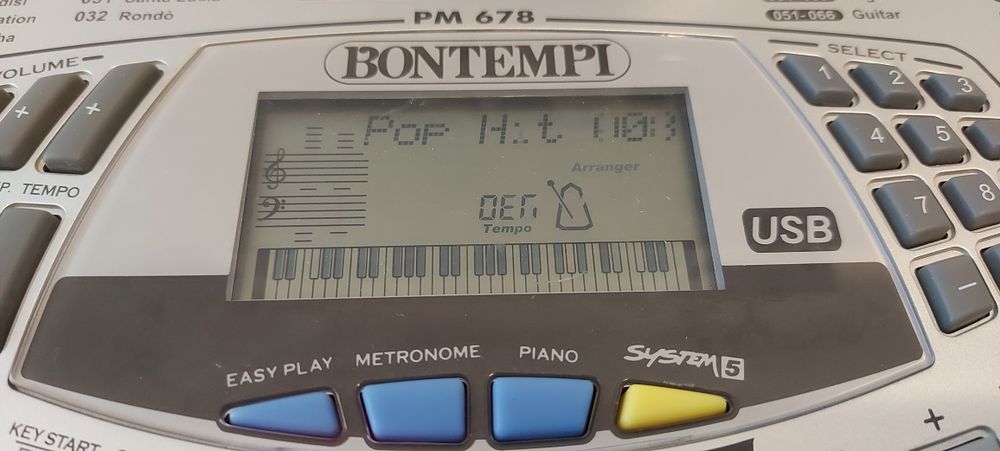 Sintetizator Bontempi PM678