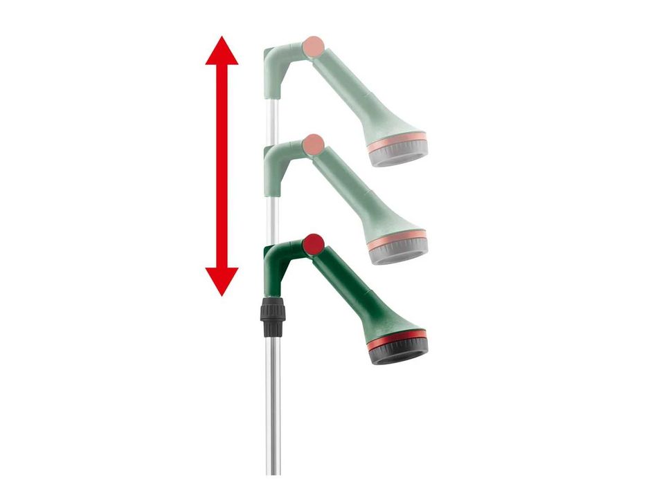 НОВИ! Градински душ с клин и триножник Parkside регулируем