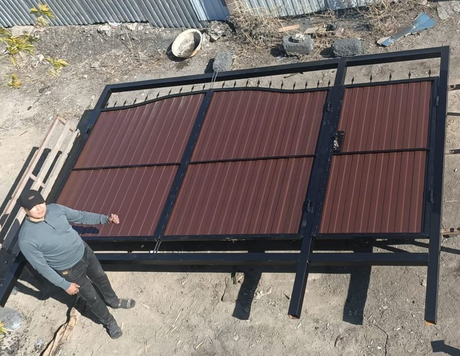 Ворота и заборы установкой