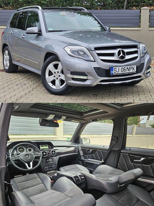 Mercedes GLK 220cdi 170cp Euro 5 4 Matic 4x4 Automat 7G-Tronic Panoramă  Plafon Negru Piele+Alcantara RAR EFECTUAT CASH•RATE•GARANȚIE•LIVRARE GRATUITĂ