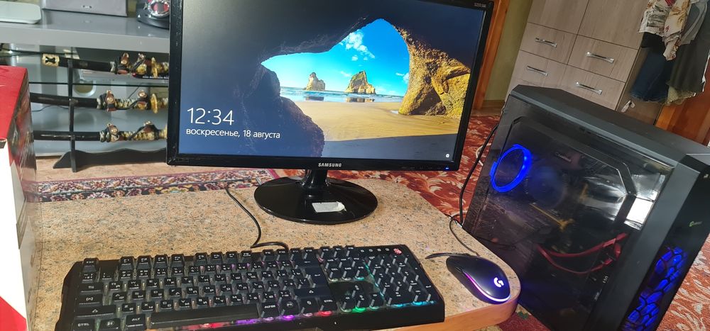 Игровой ПК 1050тi