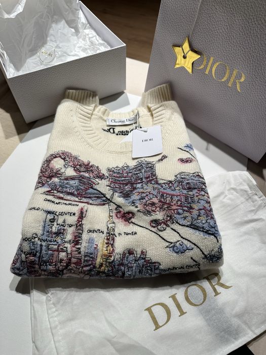 Christian Dior sweater cashmere