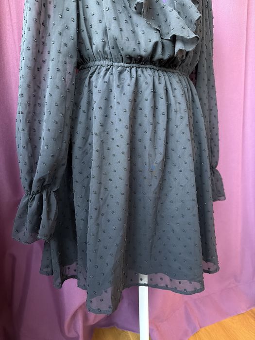 Рокля , черана , размер S