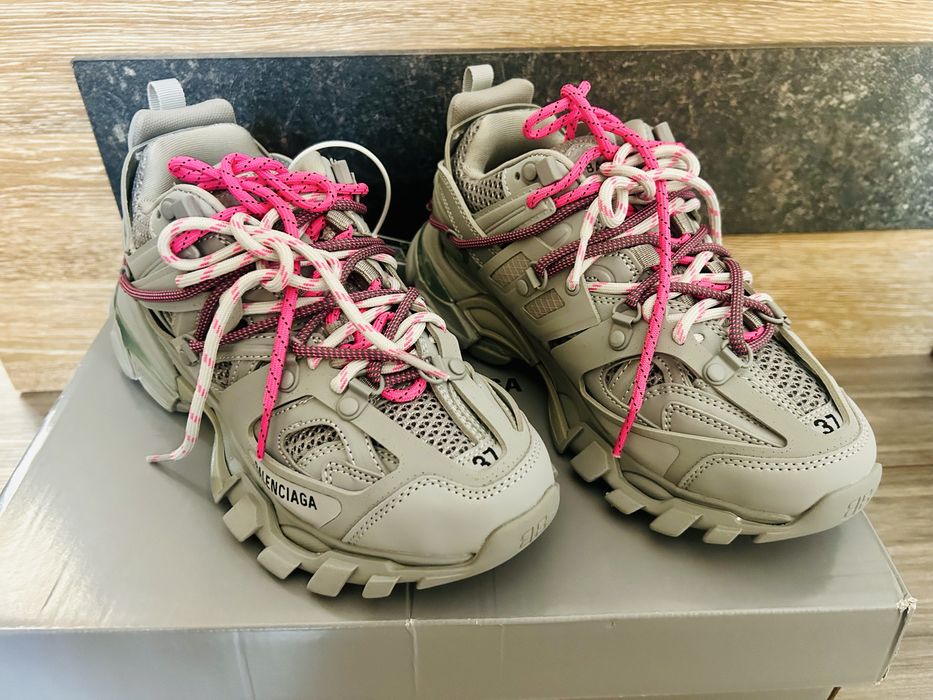 Дамски маратонки Balenciaga Track сиви