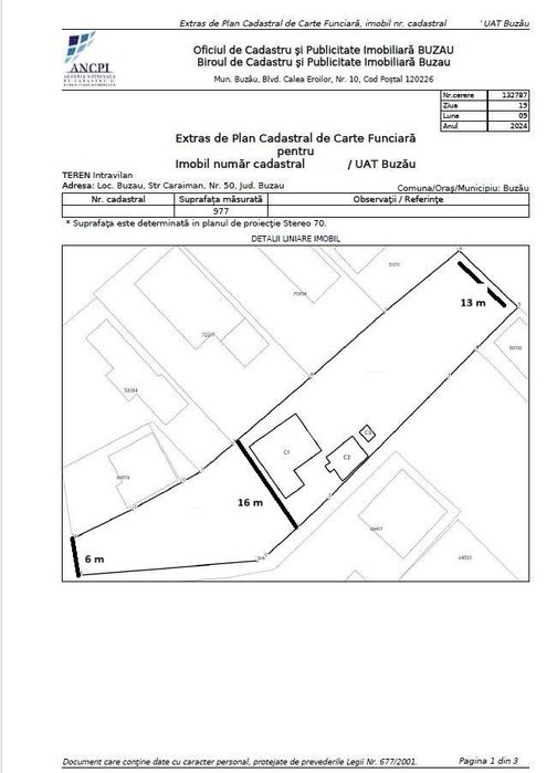 Vand teren rond 23 August