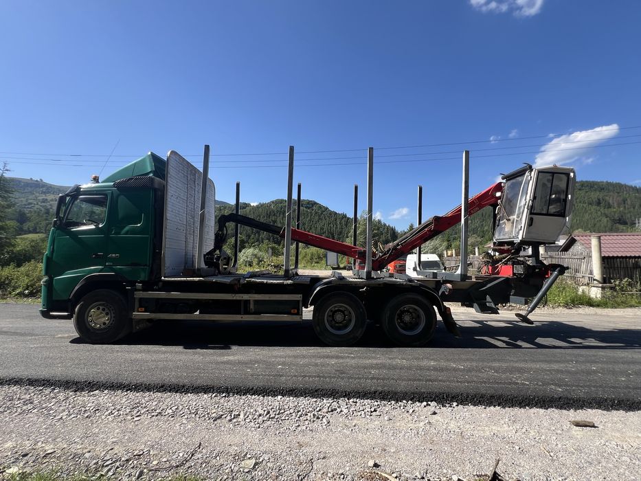Volvo FH460 euro 5 2011 Macara Epsilon110 transport forestier lemn