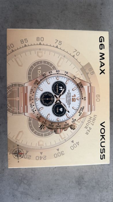 Smartwatch G6 Max display oled