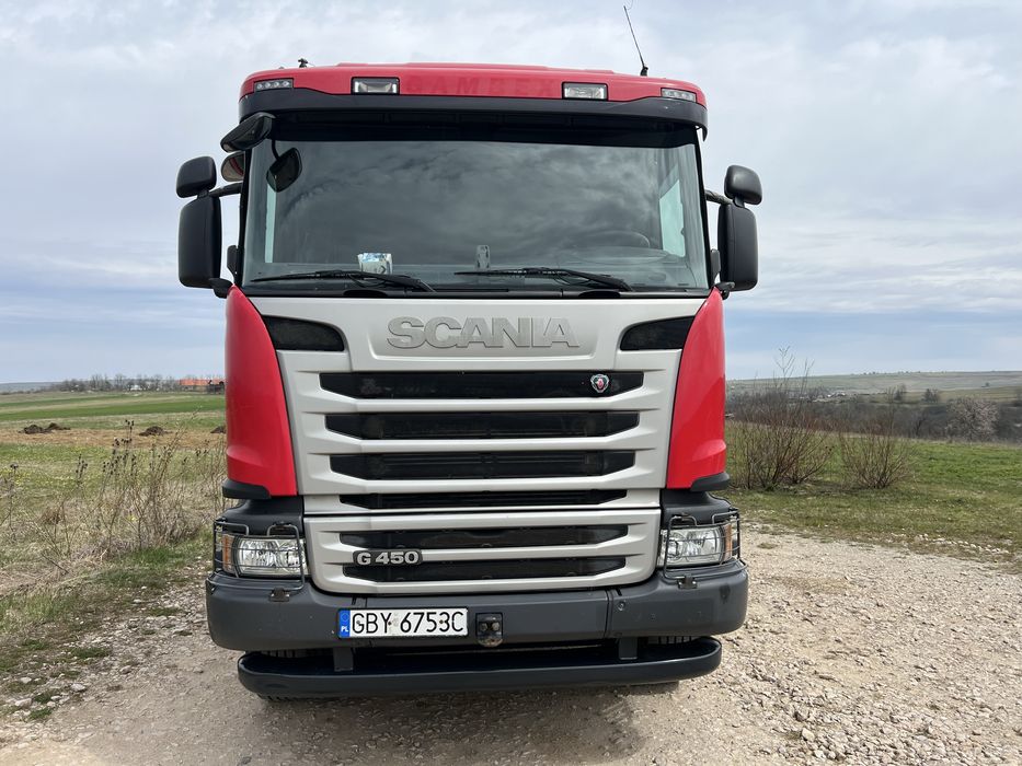 Camion forestier Scania