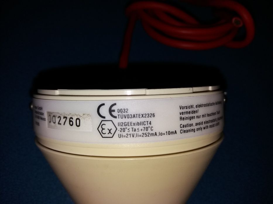 Senzor fum second hand