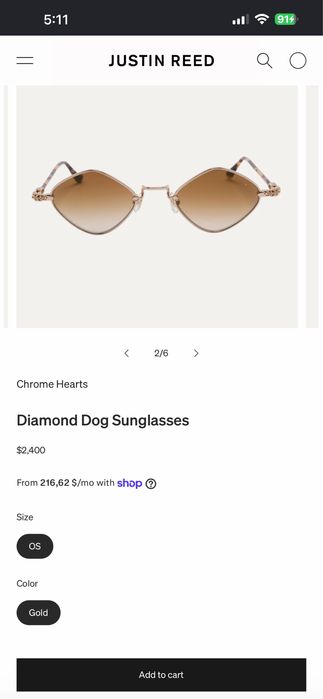 Chrome Chearts слънчеви очила