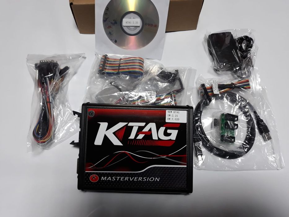 Interfata K TAG SW2.25 HW 7.020 Ecu chip tuning Placa rosie