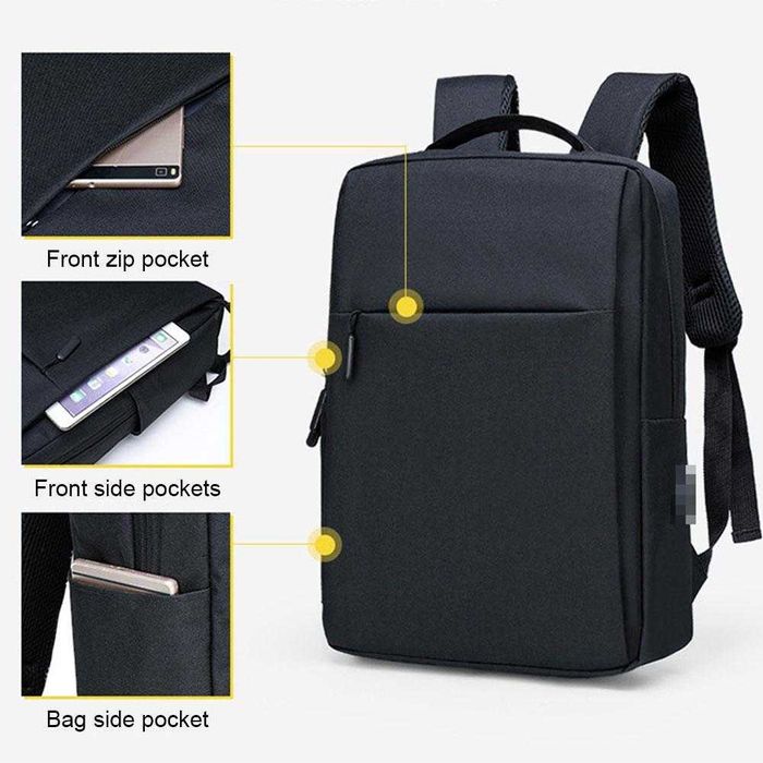 Смарт раница за лаптоп с USB порт ученическа раница ежедневна за път