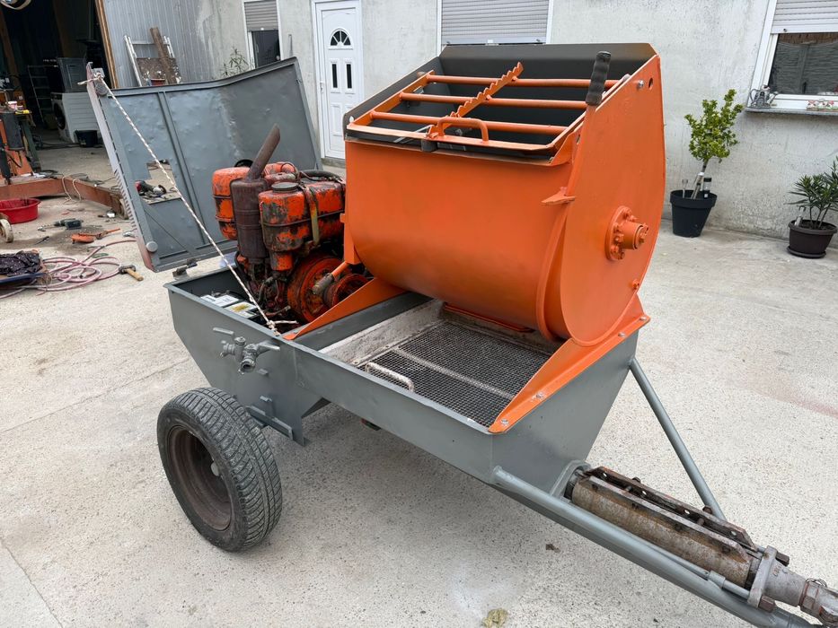Putzmeister P11 pompa de tencuit traditionala