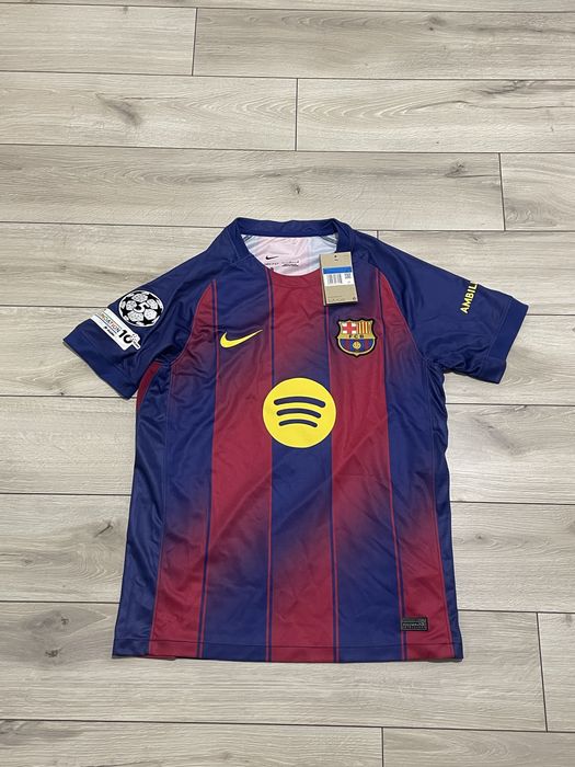 Tricou fotbal Nike x FC Barcelona - Lewandowski #9 2026 UCL