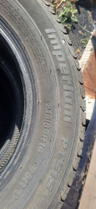 Продам резину 215х65 R16
