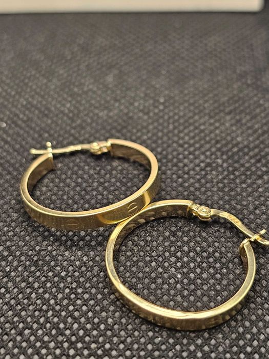 Cercei aur 14K 1.76g (50137 AG 11 Piata Nicolina) 2 ani garantie!