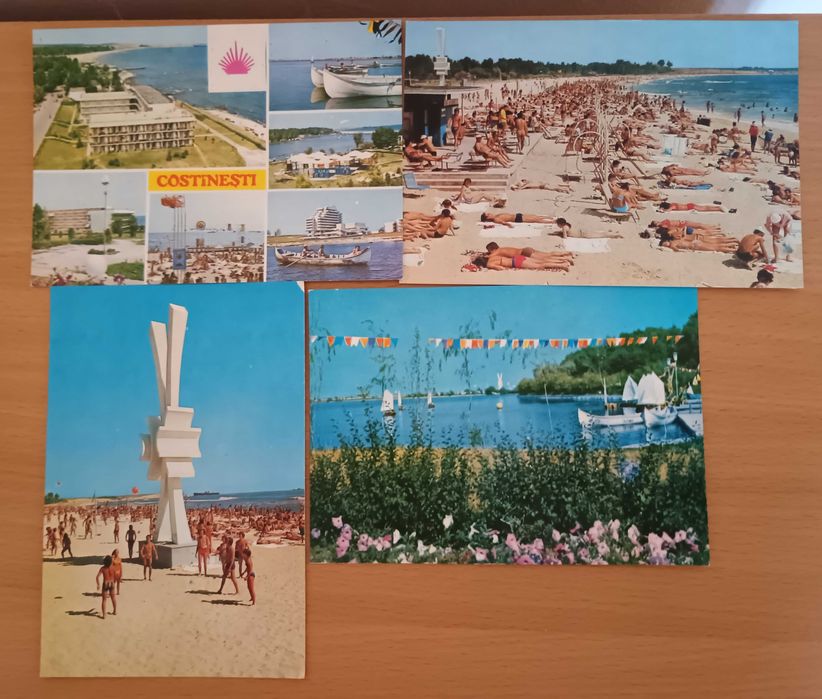 Set 100 cărți poștale alb-negru, necirculate, RPR