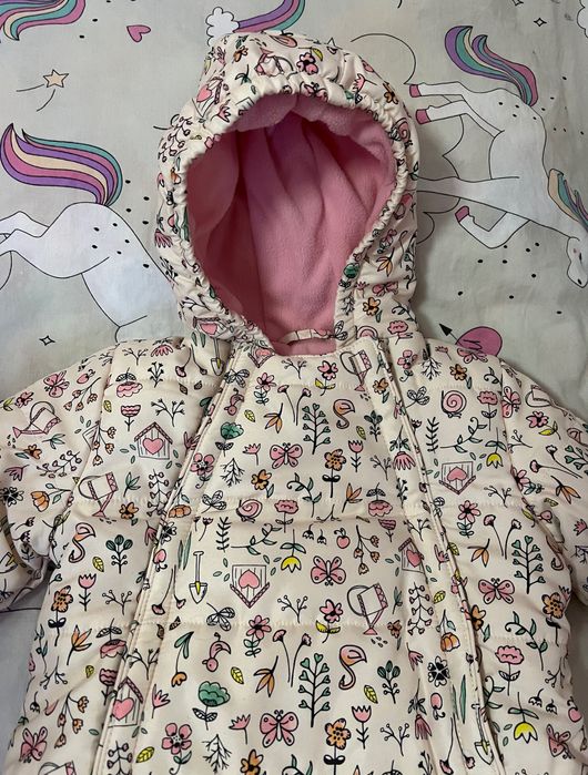 Детски ескимос за момиче 6-9 месеца