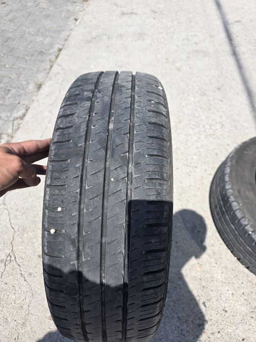 Set roti pe 16, jante Dezent, cauciucuri vara Hankook Vantra LT R16C