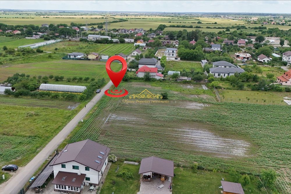 Teren 1500 mp Caciulati Moara Vlasiei, cu utilități