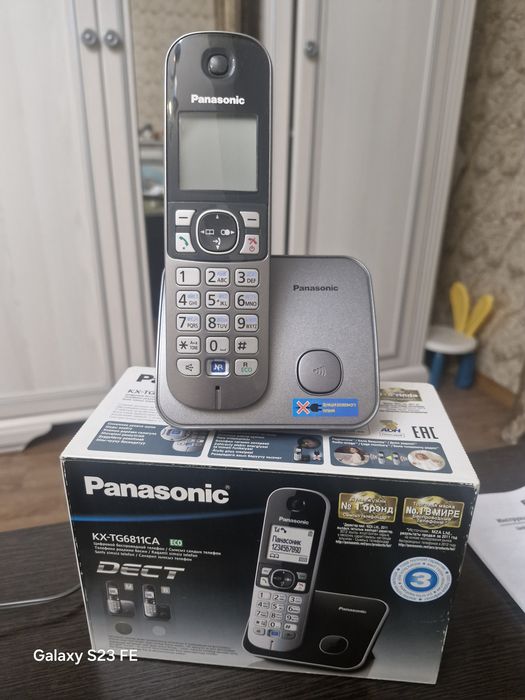 Радио телефон  Panasonic новый  оригинал