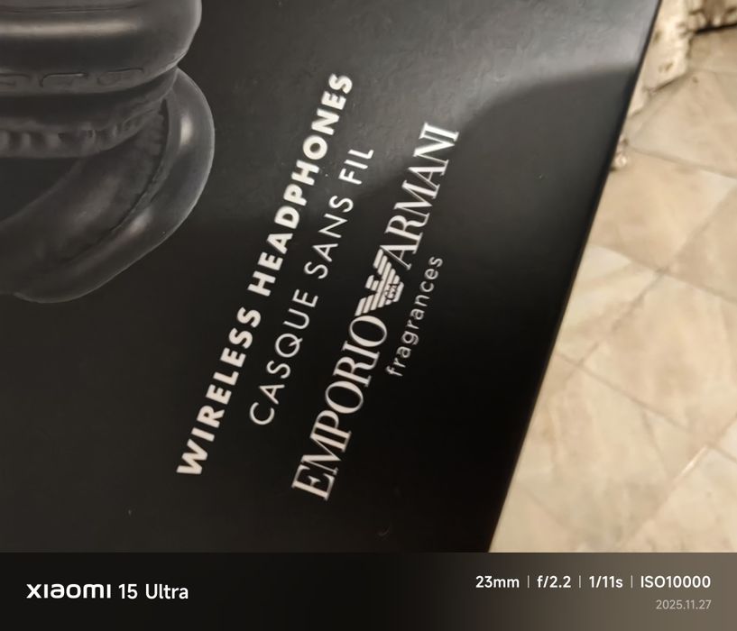 Căști Wireless (Bluetooth) Emporio Armani - Stronger With You - Ca Noi