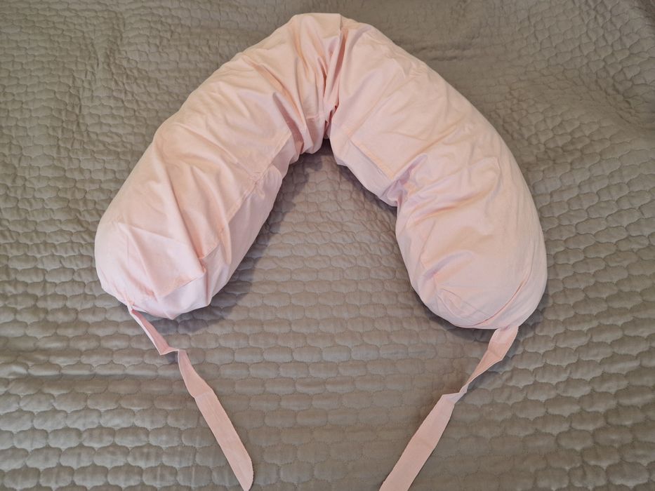 Възглавница за бременни и кърмене с калъф