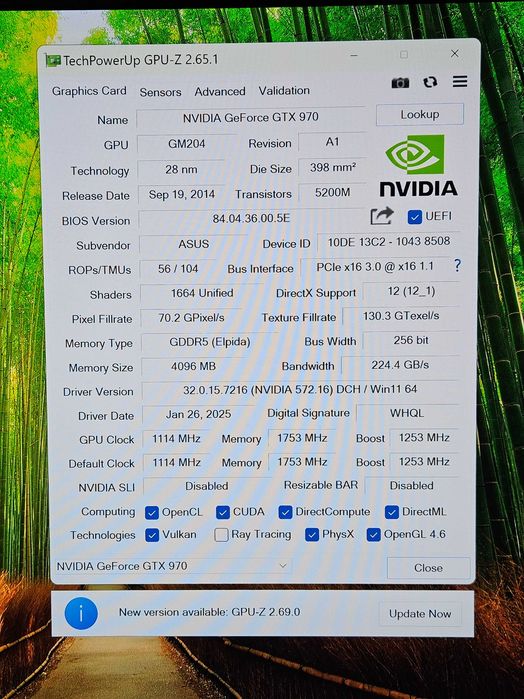 Placa video ASUS GeForce GTX 970 STRIX OC 4GB GDDR5 256 bit