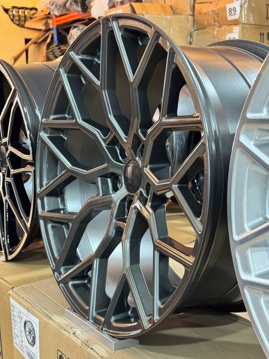 Jante Aliaj EMR Wheels A368 - 5x112 19 Gun Metal Concave PASSAT A4 A5