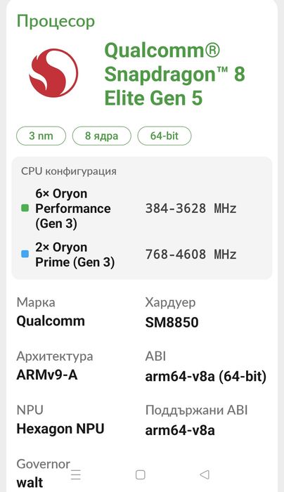 Чисто нов OppoX9 Ultra  - 16GB/512GB