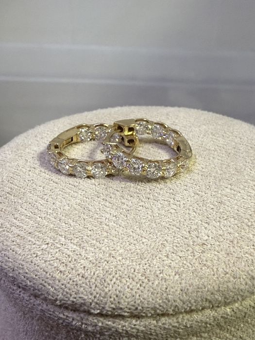 Серьги Sokolov 585 пробы с бриллиантами