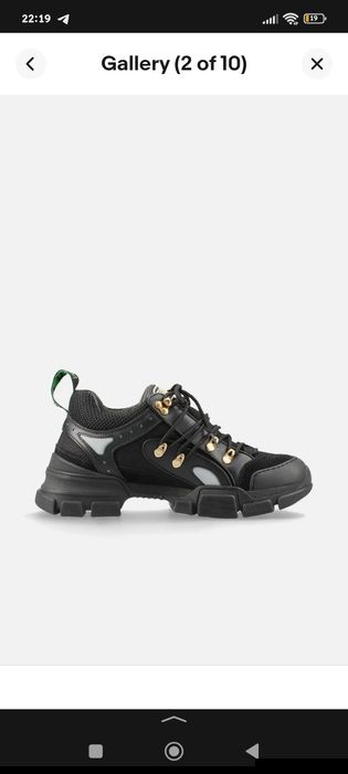 Кроссовки Gucci Fleshtrek оригинал состояние отличное