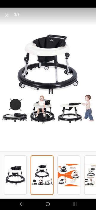 Rotobil premergator reglabil si pliabil KidProtect King Walker Cluj