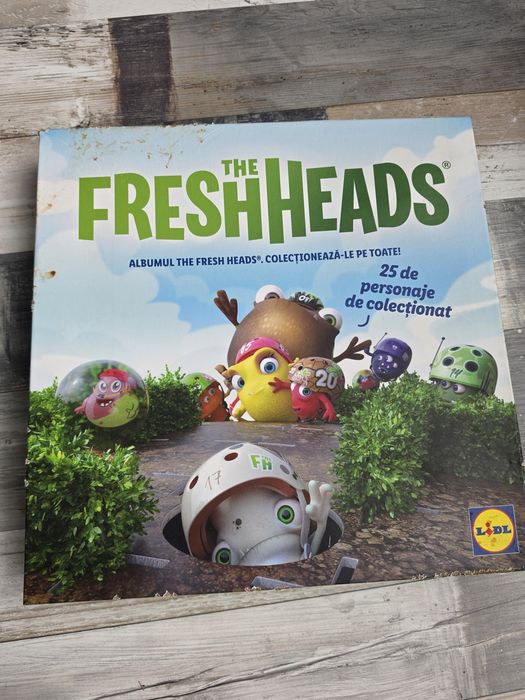 Album The Fresh Heads Lidl cu bile de colecție și Drago