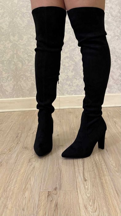 Сапоги ботфорты женские