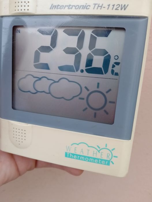 Termometru barometru big display