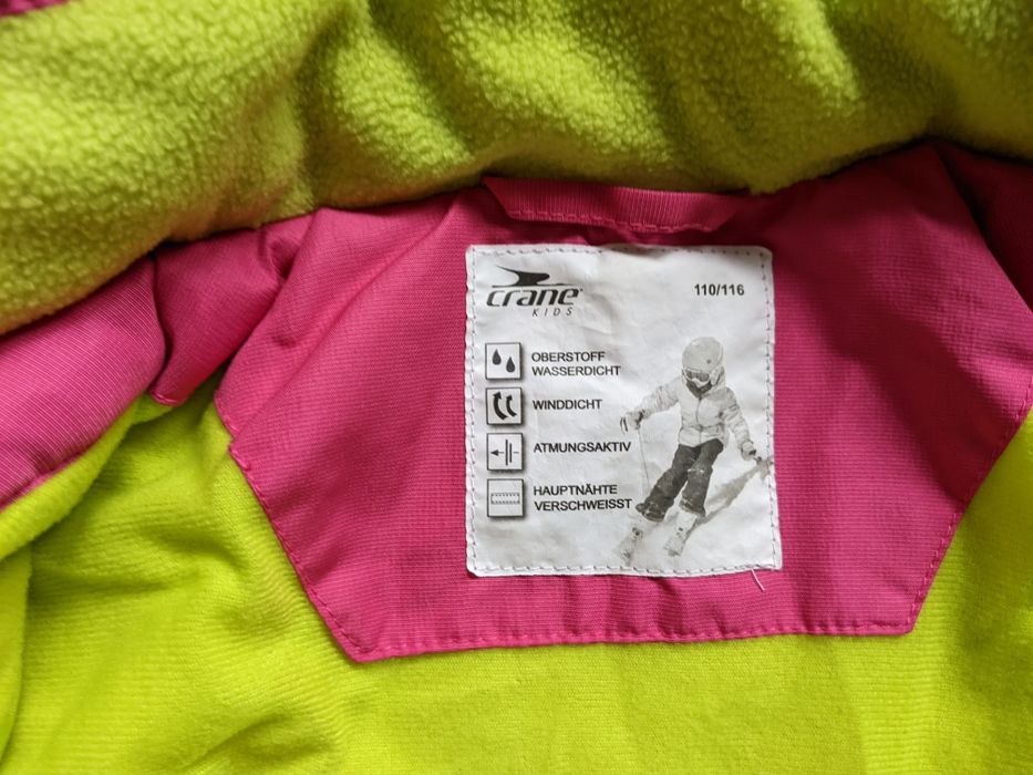 Детско термо яке за студ и ски Crane, 110-116