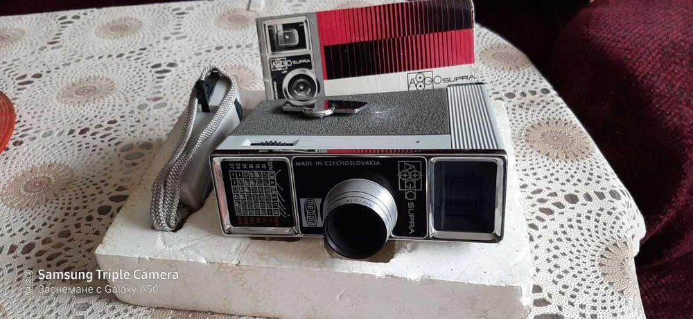 Старинна видеокамера Supra Meopta от 1966 г Чехословакия