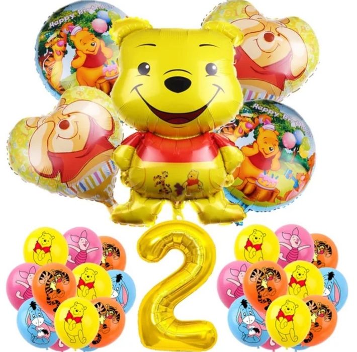 Парти сет украса ,,Мечо пух"