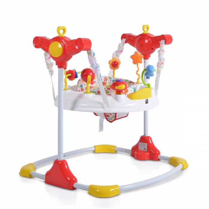 Saritor ajustabil pentru copii Jumper Vista White