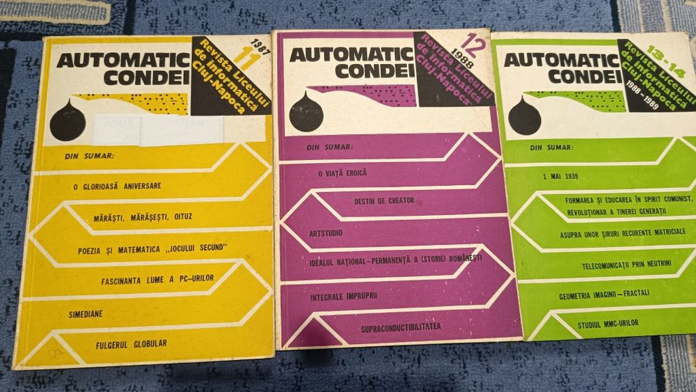 Automatic condei revista LMF-2 informatică Cluj