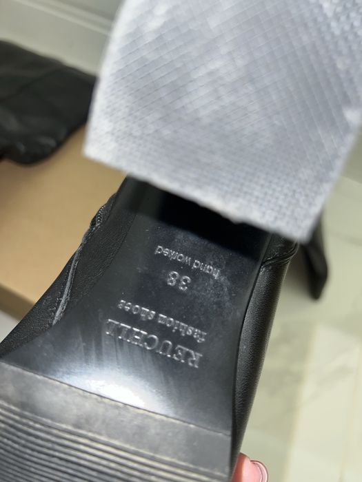 Сапоги кожанные