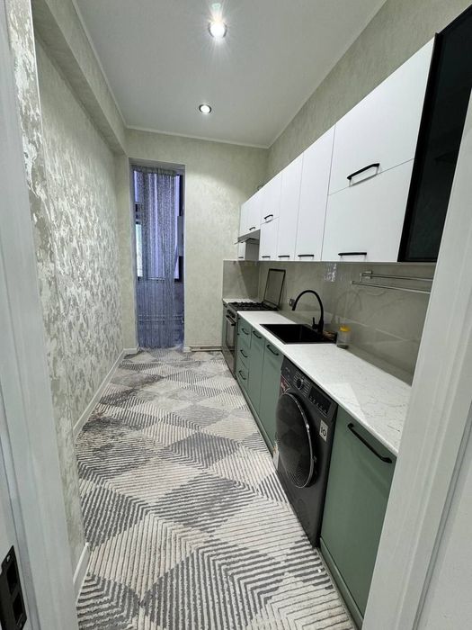 3-комнатная, 56м2 , Ор-р Узтелеком, Новостройка,  с ремонтом