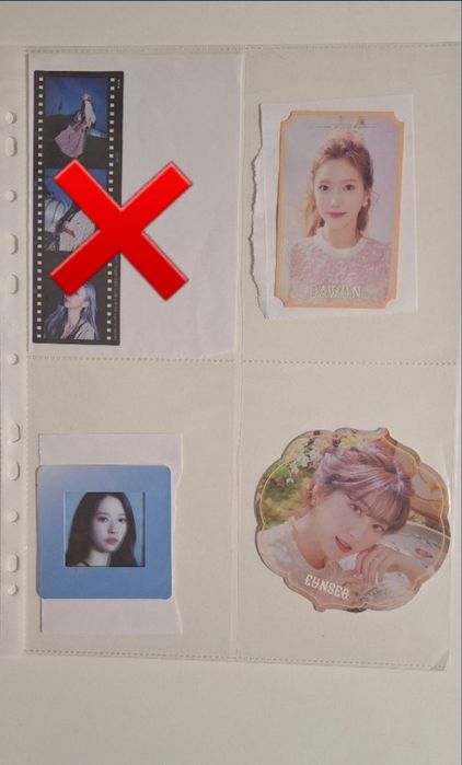 Kpop официални фотокартички