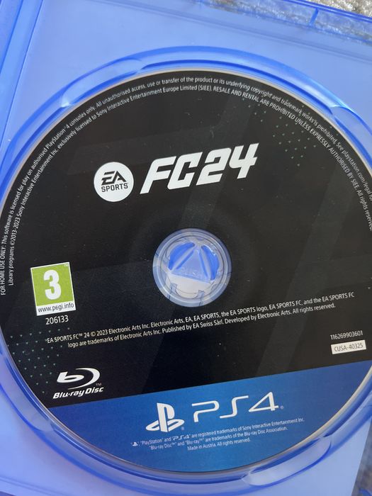 Продам Игру на PS4 FC24